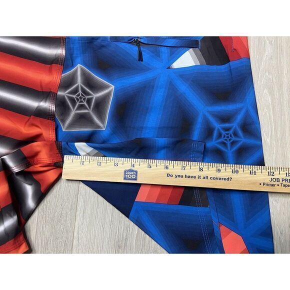 Hurley Boardshorts Swim Suit Shorts Mens‎ 36 Blue 19" Phantom Dalek Beach Kayak - Picture 11 of 15